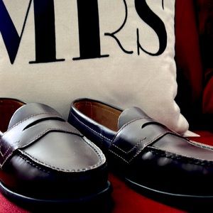 Penny loafers! Worn once